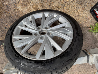 1x Genuine Audi A3 8Y 17” Alloy Wheel Rim 8Jx17 8Y0601025D Kerb Rashed