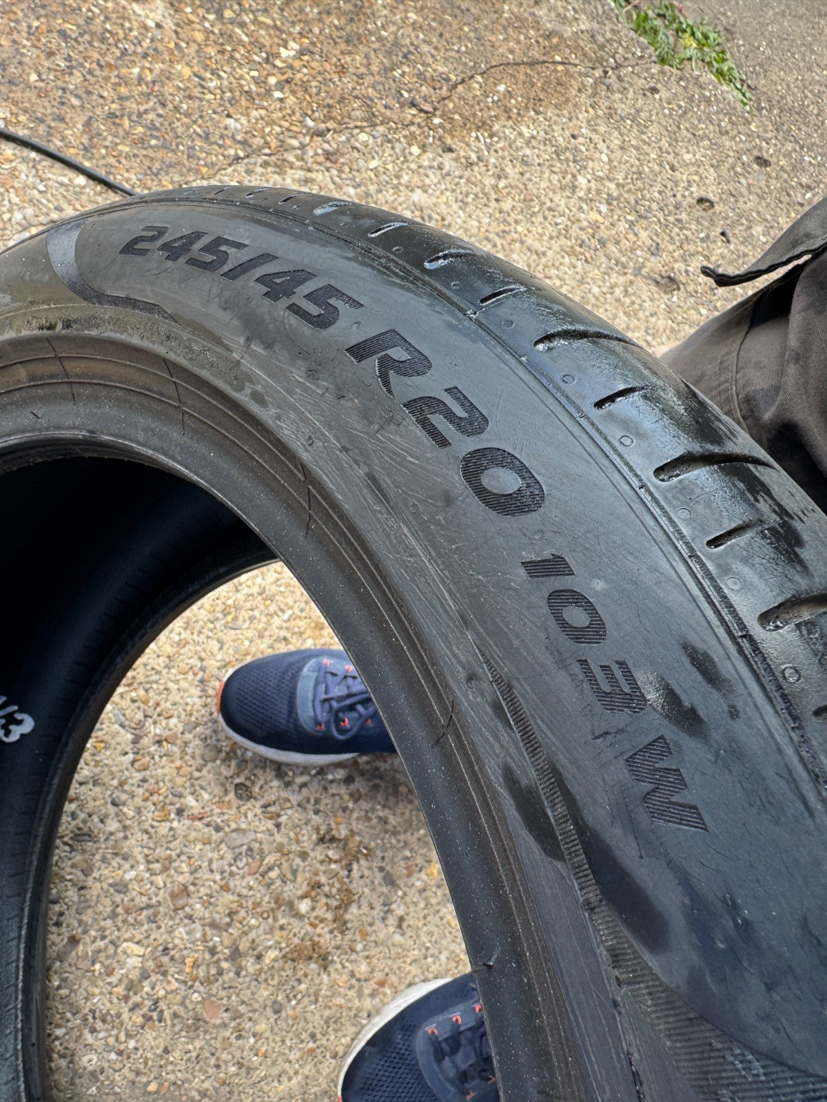 245 45 20 103W Pirelli P Zero Bmw⭐5mm no repairs