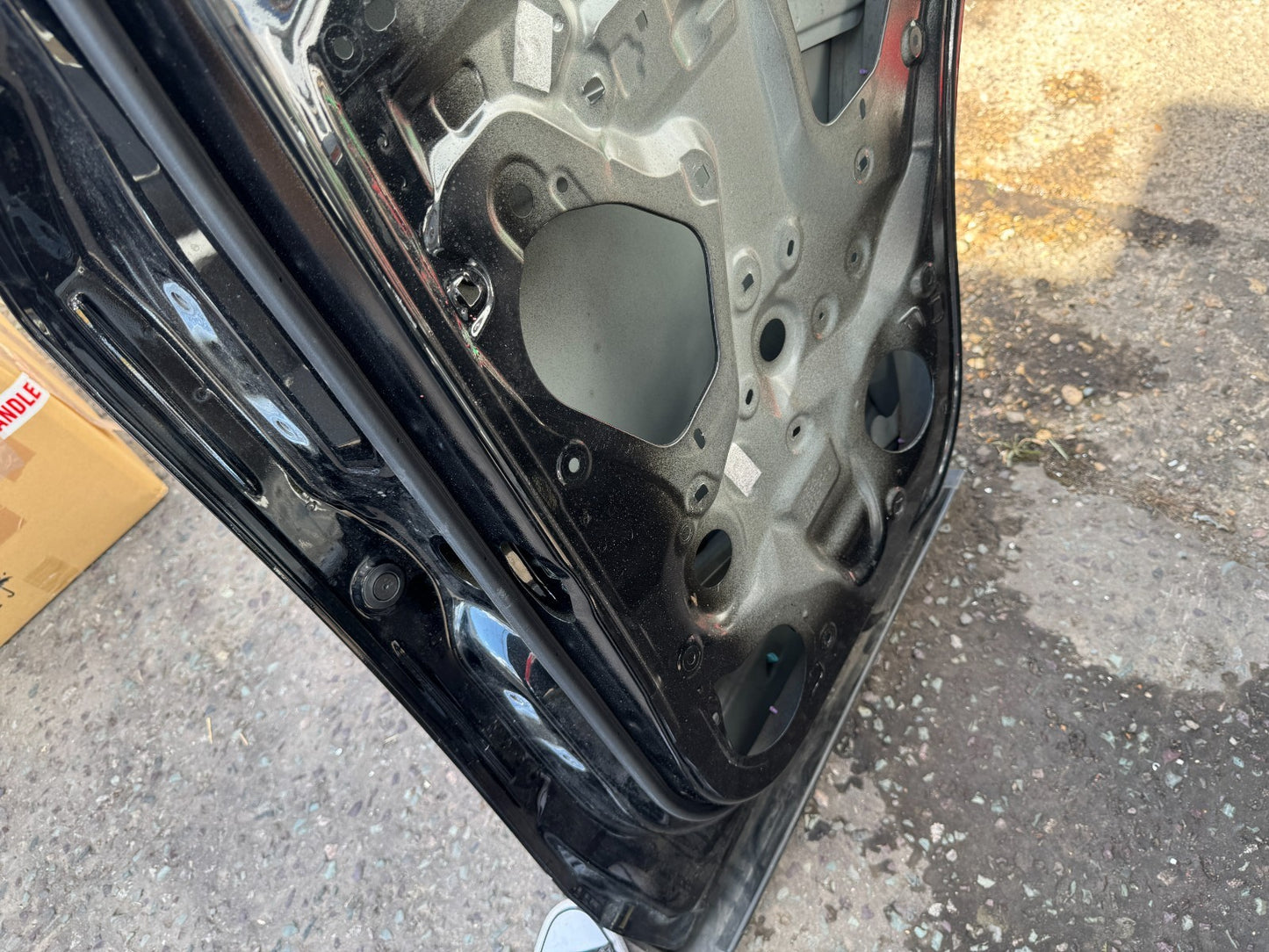 MAZDA CX-60 KH REAR DOOR RIGHT SIDE BARE PANEL 2023 2024 DENTED REPAIRABLE
