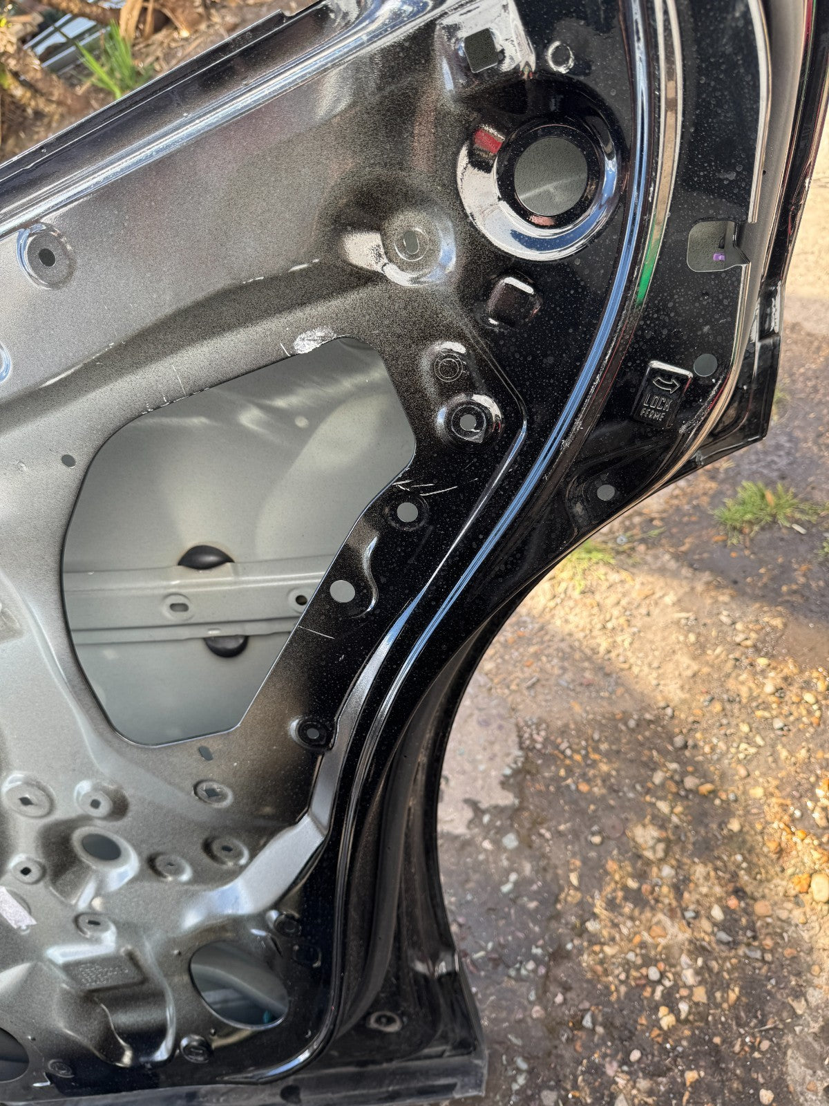 MAZDA CX-60 KH REAR DOOR RIGHT SIDE BARE PANEL 2023 2024 DENTED REPAIRABLE