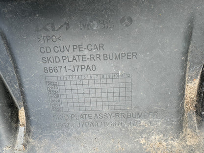 2022 KIA XCEED CD MK3 Skid Plate Bumper Belakang 86671J7PA0 ORIGINAL