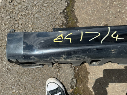 BMW X5 SIDE SKIRT LEFT 475 BLACK  F15 2013 - 2018 SCRATCHED AND DAMAGED