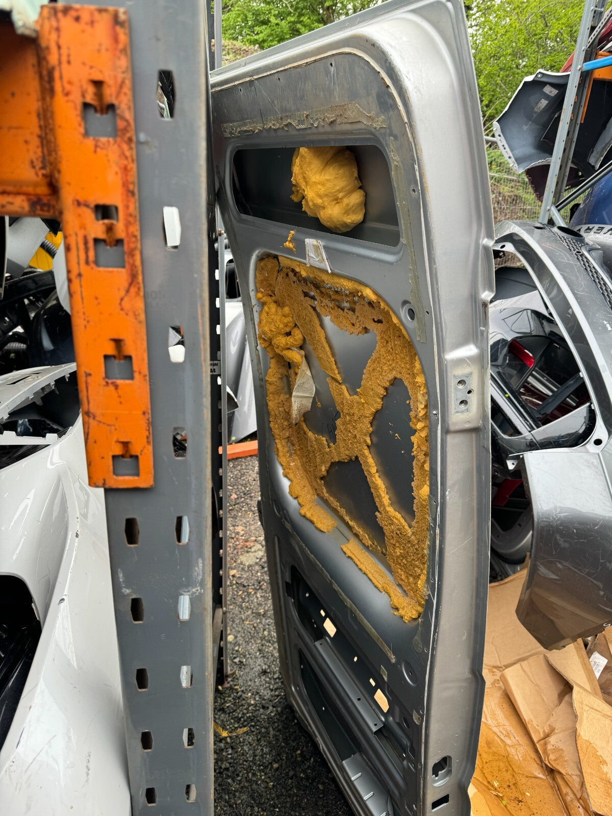PEUGEOT BOXER III Van N/S Passengers Left Rear Bare Door DAMAGED