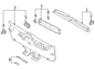 2018 - 2021 Lower Gate Trim - Volvo XC60 Part number: 31426914