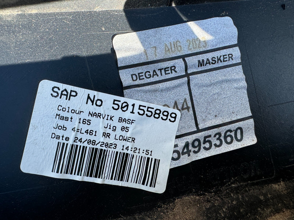 GENUINE RANGE ROVER SPORT L461 TRIM BAWAH BUMPER BELAKANG 2022 ke atas N9X217F954A