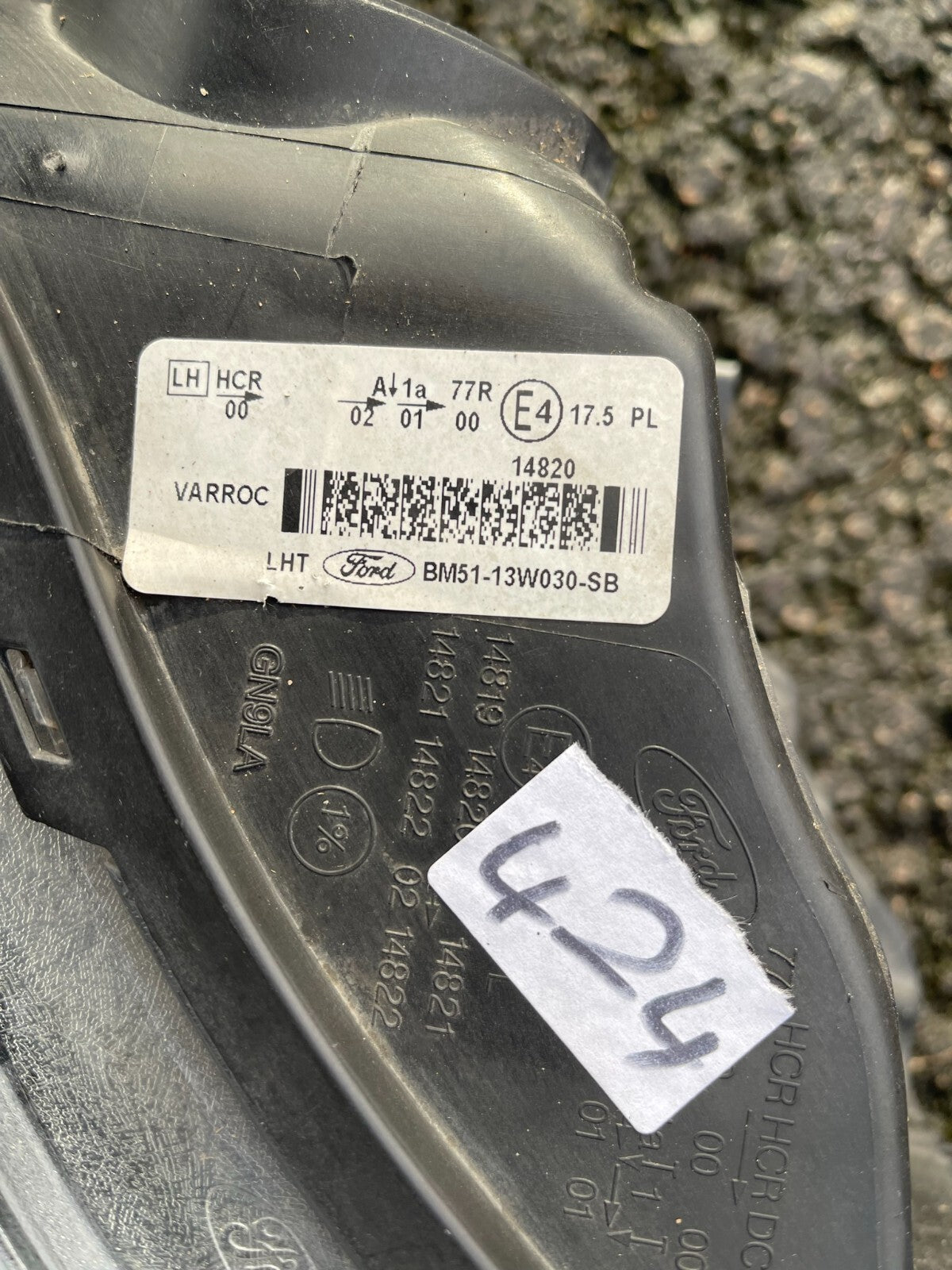 FORD FOCUS 2011 - 2014 MK4 ZETEC ĐÈN PHA TRÁI BM5113W030SB