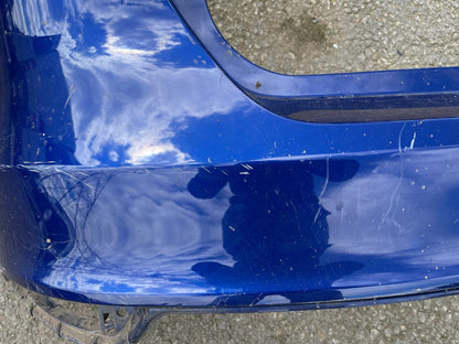 2015-2018 FORD FOCUS BUMPER BELAKANG WARNA BIRU. F1EB-17906-A
