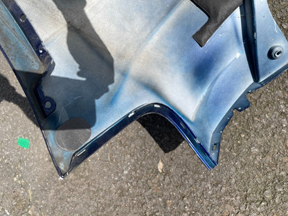 2015-2018 FORD FOCUS BUMPER BELAKANG WARNA BIRU. F1EB-17906-A