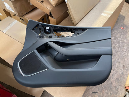 BRAND NEW JAGUAR XE X760 RHF O/S DRIVER SIDE FRONT DOOR CARD EBONY 2019