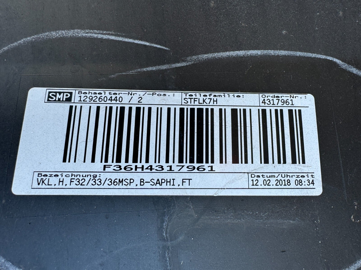 BMW F32 F33 F36 CẢN SAU M SPORT CHÍNH HÃNG. CÓ HƯ HỎNG CÓ THỂ PHỤC HỒI Mã phụ tùng: 51128054566