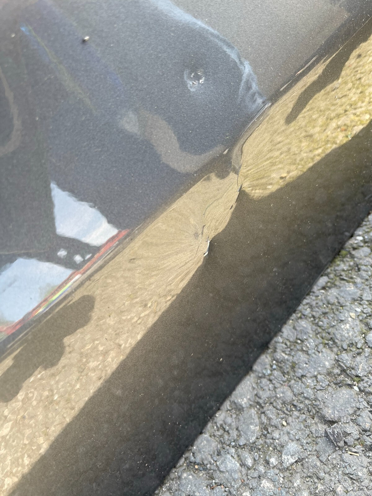 2021 MERCEDES C CLASS DOOR REAR DRIVER SIDE SCRATCHED AND DENTED