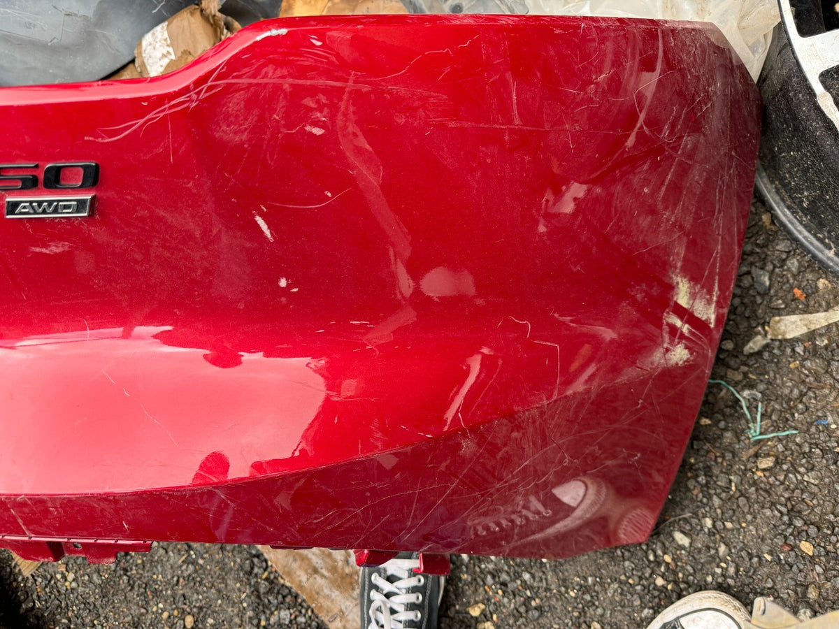 2022 Jaguar F-Type P450 bumper belakang warna Firenze Red X152