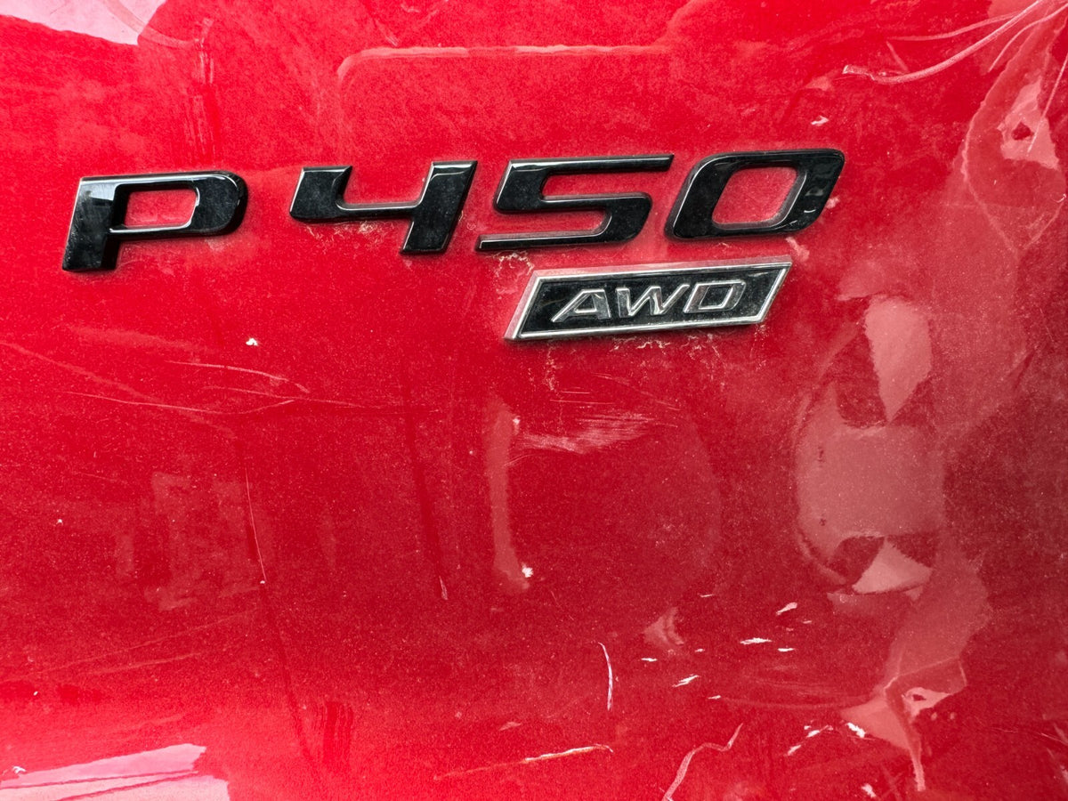 2022 Jaguar F-Type P450 bumper belakang warna Firenze Red X152
