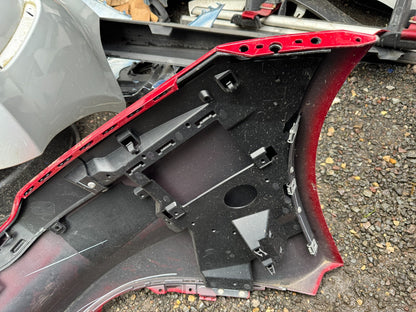 2022 Jaguar F-Type P450 bumper belakang warna Firenze Red X152