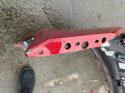 2022 Jaguar F-Type P450 bumper belakang warna Firenze Red X152