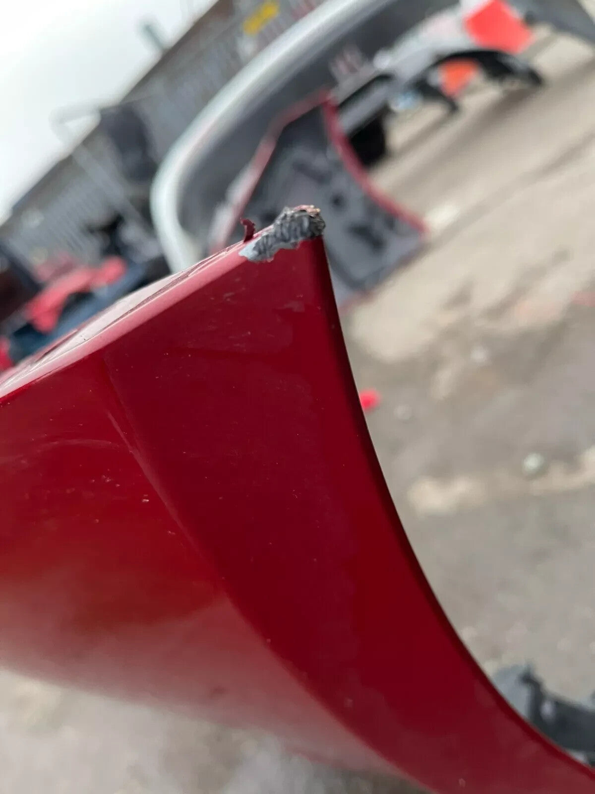 2022 Jaguar F-Type P450 bumper belakang warna Firenze Red X152