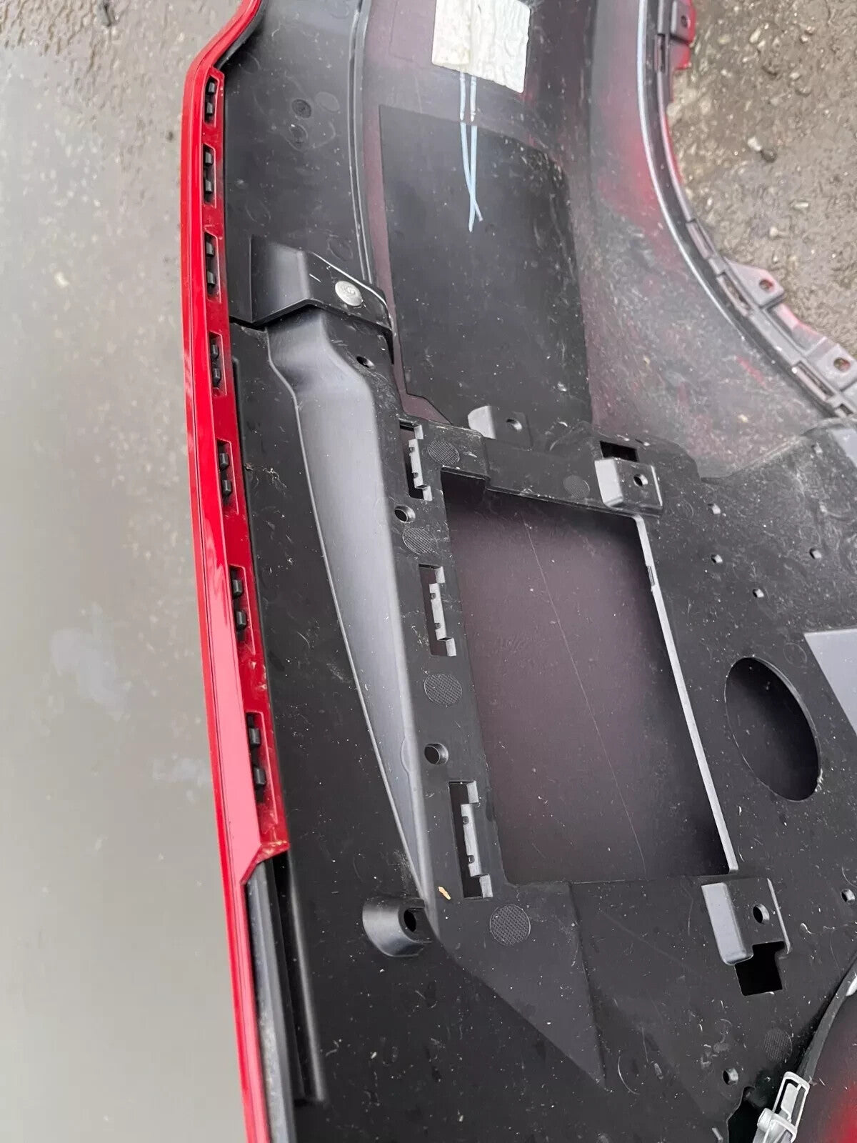 2022 Jaguar F-Type P450 bumper belakang warna Firenze Red X152