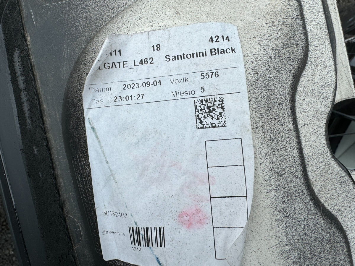 2016-2023 LAND ROVER DISCOVERY 5 L462 SANTORINI BLK TAILGATE BOOTLID REAR HATCH