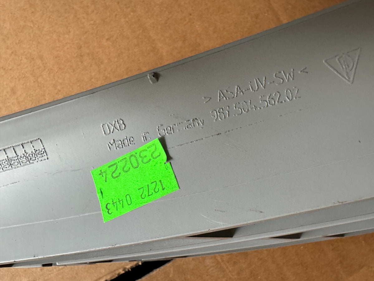 PORSCHE Cayman Ventilation Grille Right primed Genuine 98750456202G2X