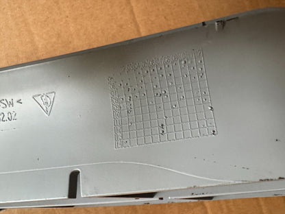 PORSCHE Cayman Ventilation Grille Right primed Genuine 98750456202G2X
