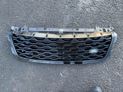 2022 Land Rover Velar L560 Kisi-Kisi Bumper Depan J8A2-8C436 Genuine BLACK PACK