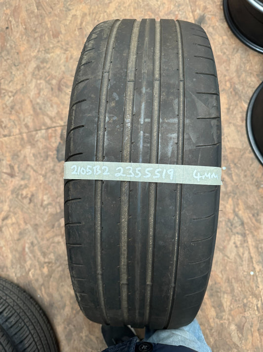 1x Tayar GOOD YEAR EAGLE F1 235/55 R19 105W Bunga 19 inci Depth:4mm 235 55 19