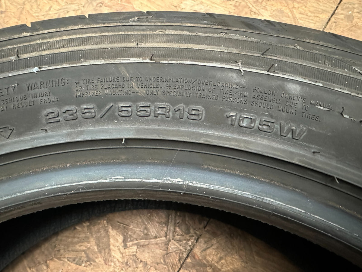 1x Lốp GOOD YEAR EAGLE F1 235/55 R19 105W 19 inch Gai lốp Depth:4mm 235 55 19