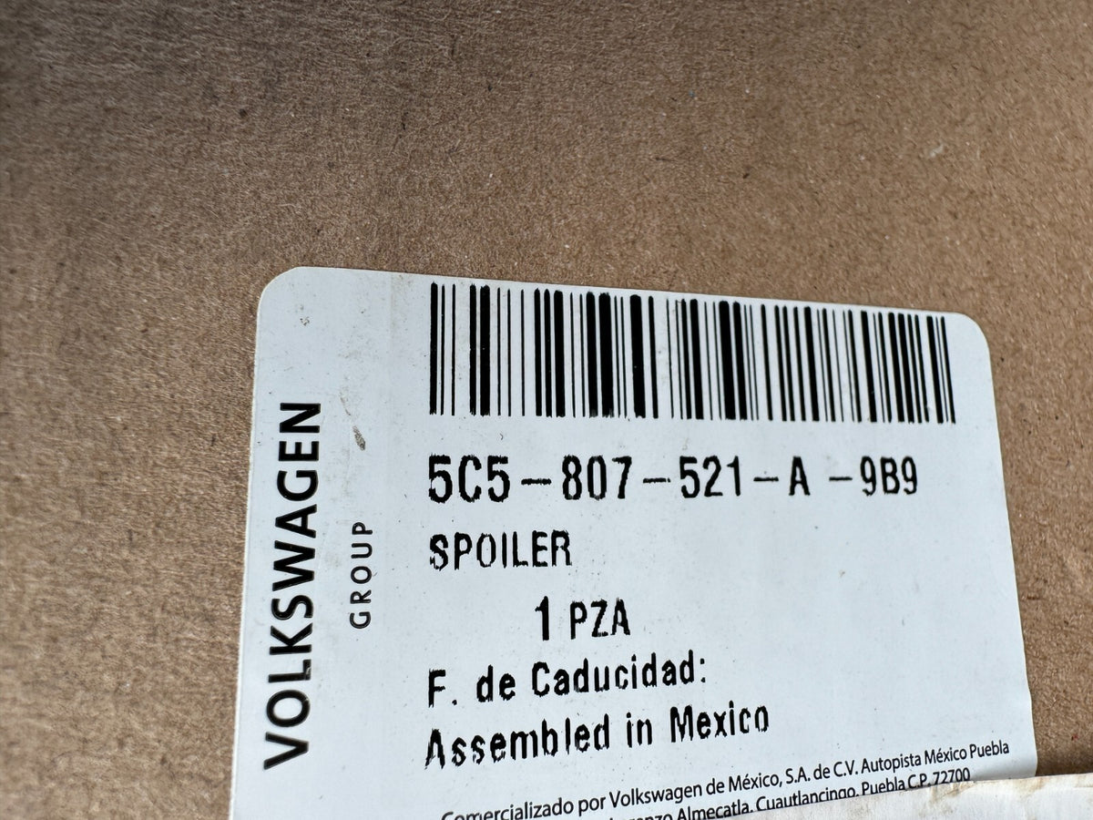 สปอยเลอร์ ดิฟฟิวเซอร์ แท้ VW Beetle 5C 5C5 807 521