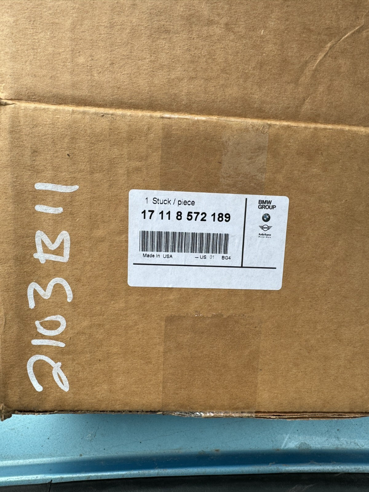 NEW GENUINE BMW E70 LCI F15 E71 F16 RADIATOR MODULE MOUNT RIGHT 8572189
