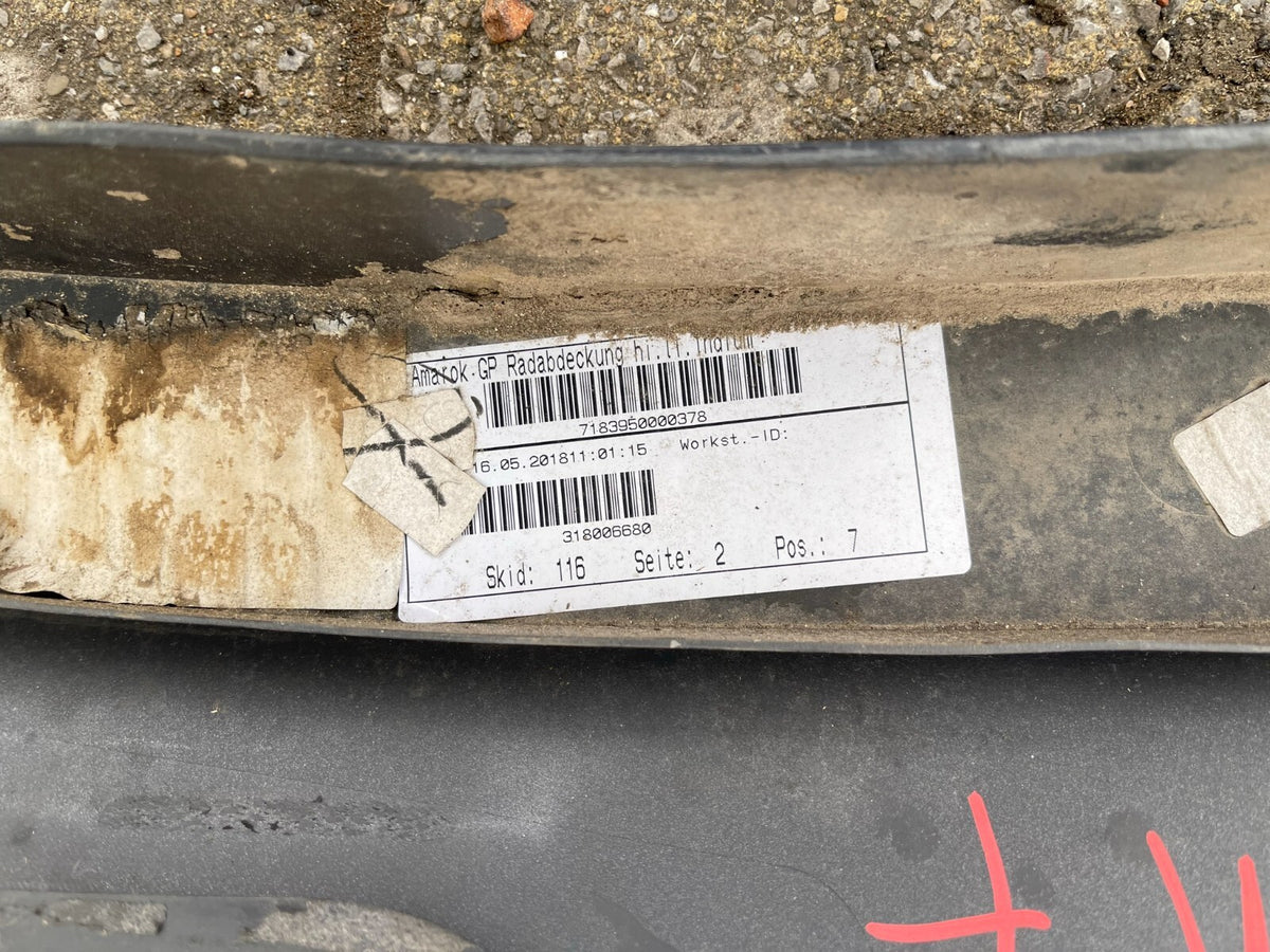 VOLKSWAGEN AMAROK MK1 Kotflügelverbreiterung hinten links 2H6853817 2H6853817L
