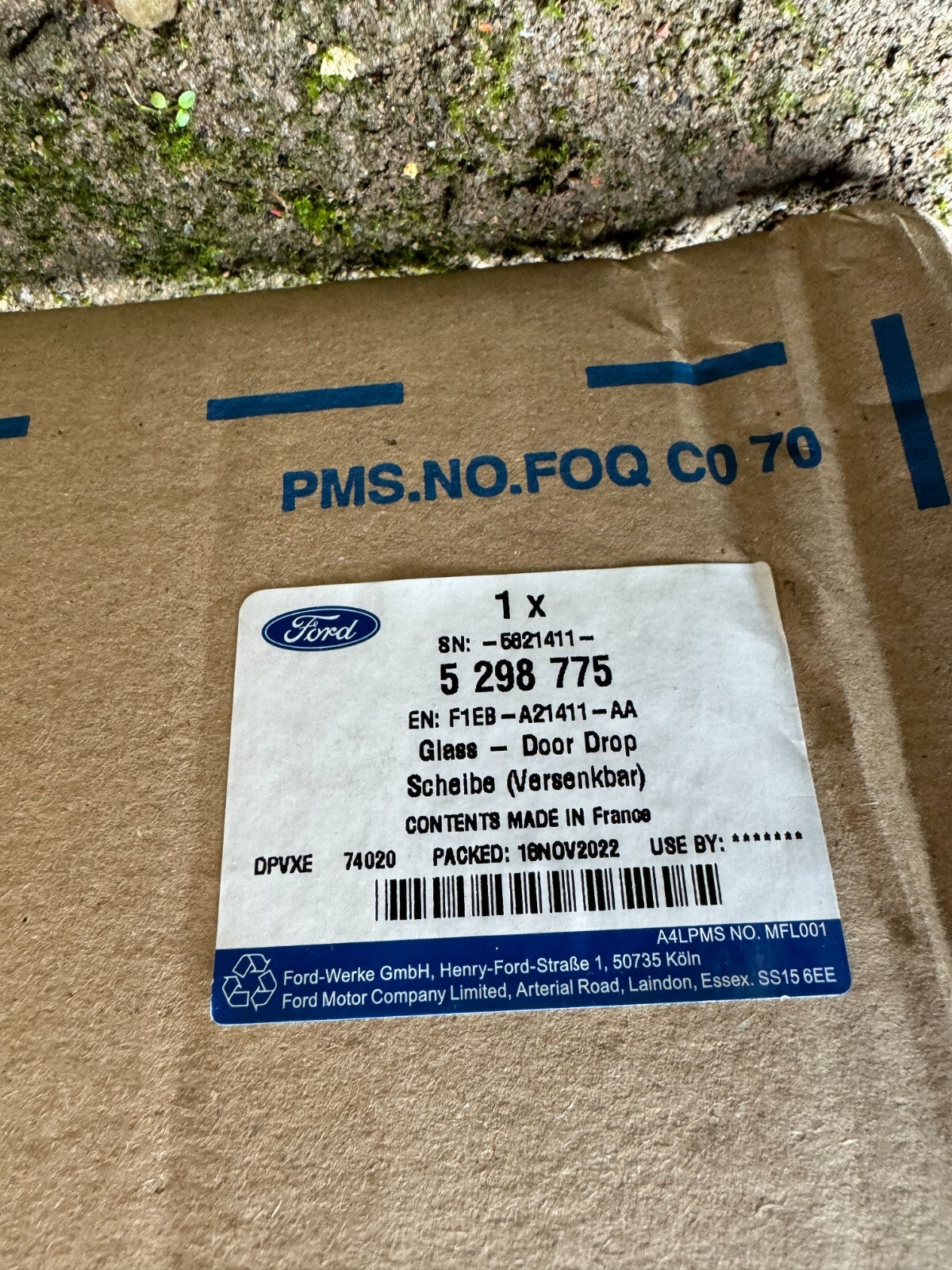 MỚI FORD FOCUS MK3 HATCHBACK KÍNH CỬA TRƯỚC BÊN PHỤ LH N/S