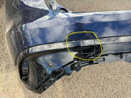 GENUINE JAGUAR F PACE 2021+ ฝาปิดช่องลากรถกันชนหลัง สีดำ MK8319K809AB