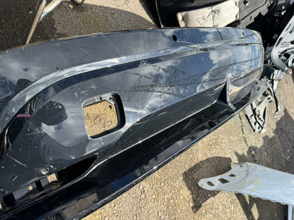 BUMPER BAWAH BELAKANG NISSAN ARIYA 2022-2023 HITAM DENGAN LUBANG SENSOR PARKIR (PDC) 850B25MP11