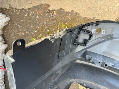 BUMPER BAWAH BELAKANG NISSAN ARIYA 2022-2023 HITAM DENGAN LUBANG SENSOR PARKIR (PDC) 850B25MP11