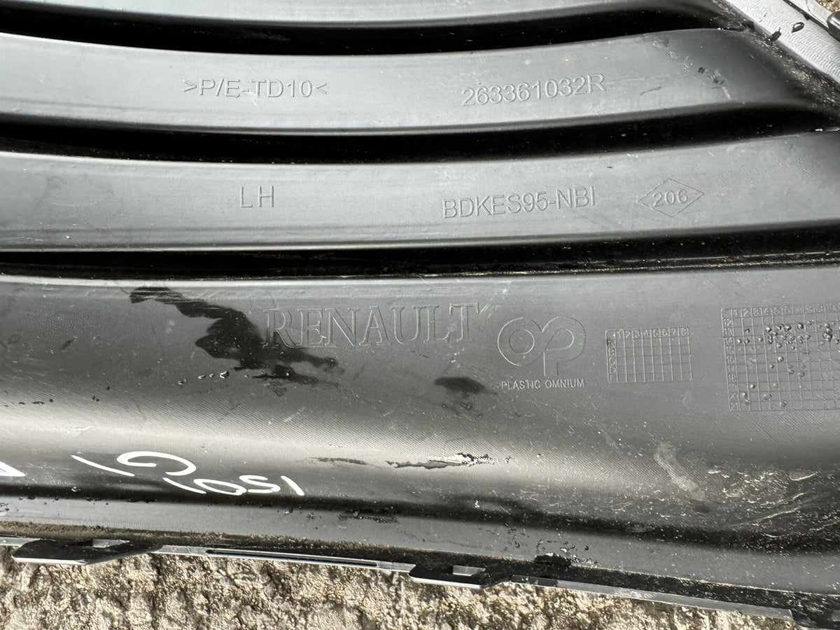 กระจังหน้าชิ้นล่าง ซ้าย แท้ RENAULT MEGANE MK3 2013-16 PASSENGER SIDE