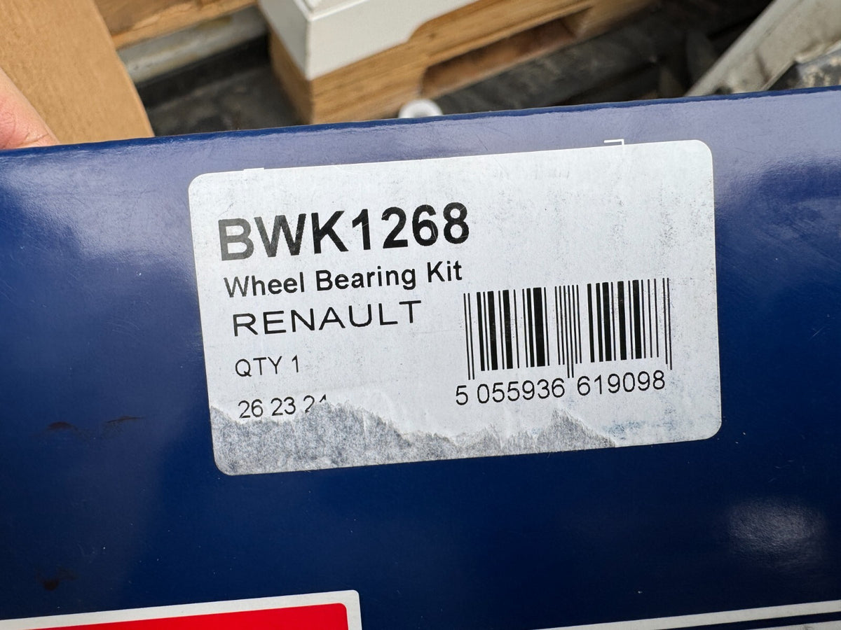 Borg & Beck BWK1268 Wheel Bearing Kit Front Fits Nissan Opel Renault Vauxhall
