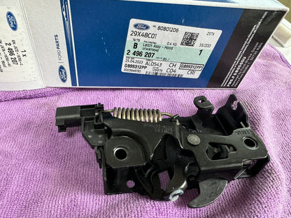 原廠全新 JX7A16700AE 引擎蓋鎖 / 適用於 FORD FOCUS *