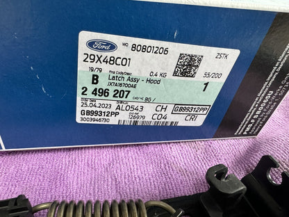 原廠全新 JX7A16700AE 引擎蓋鎖 / 適用於 FORD FOCUS *