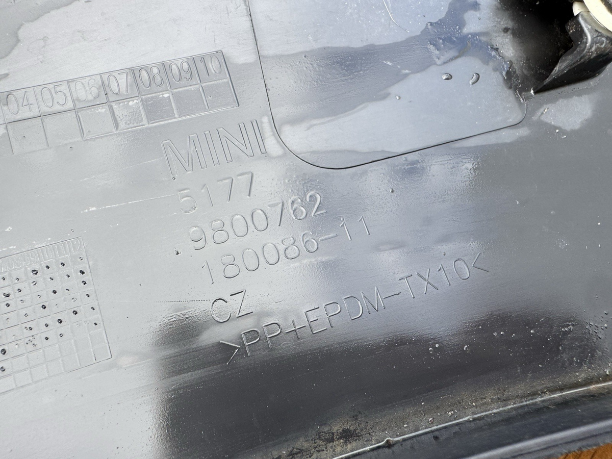 MINI COUNTRYMAN 2010-2016 原廠 前右 駕駛側 輪拱飾條 51779800762