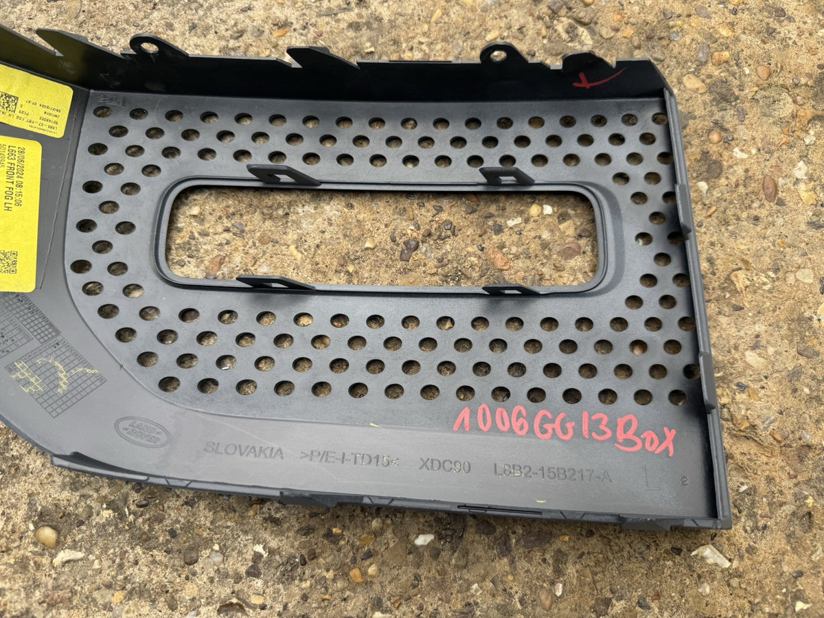 Land Rover Defender L663 Front Bumper Left Fog Light Grill 20 ON L8B2-15B217-A