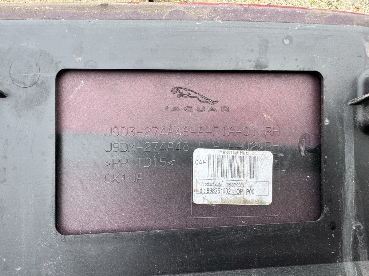 JAGUAR I-PACE X590 O/S DRIVER SIDE RIGHT REAR DOOR TRIM J9D3-274A48-A