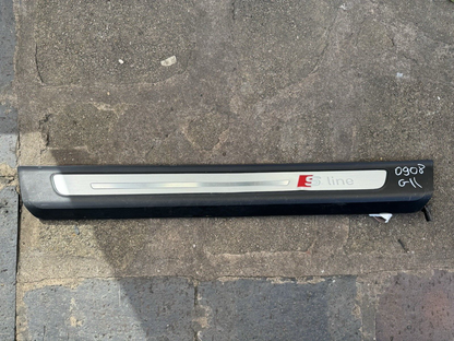 AUDI Q7 4M 2015 - 2021 S LINE SILL PLATE TRIM SILL DEPAN KIRI 4M0947405B
