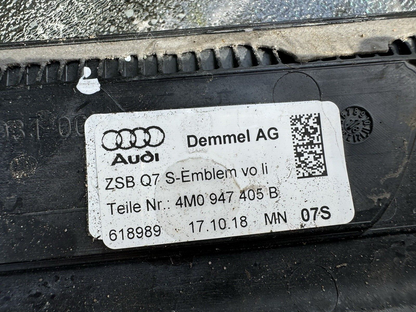 AUDI Q7 4M 2015 - 2021 S LINE SILL PLATE TRIM SILL DEPAN KIRI 4M0947405B