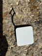 Genuine Vauxhall Opel Astra J Mk 6 9839948580 front tow hitch cover white  [26]