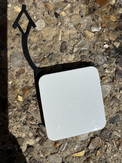 Genuine Vauxhall Opel Astra J Mk 6 9839948580 front tow hitch cover white  [26]
