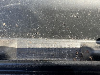 OEM AUDI S-LINE REAR RIGHT GREY LOWER DOOR MOULD 16-20 81A853970A