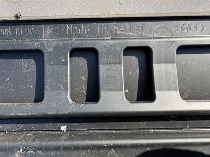OEM AUDI S-LINE REAR RIGHT GREY LOWER DOOR MOULD 16-20 81A853970A