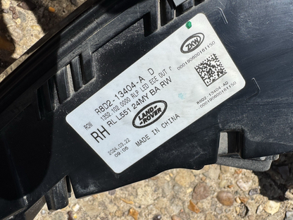 DAMAGED  R8D2-13404-A LR Range Rover Evoque L551 (2024) Right Rear Outer Light