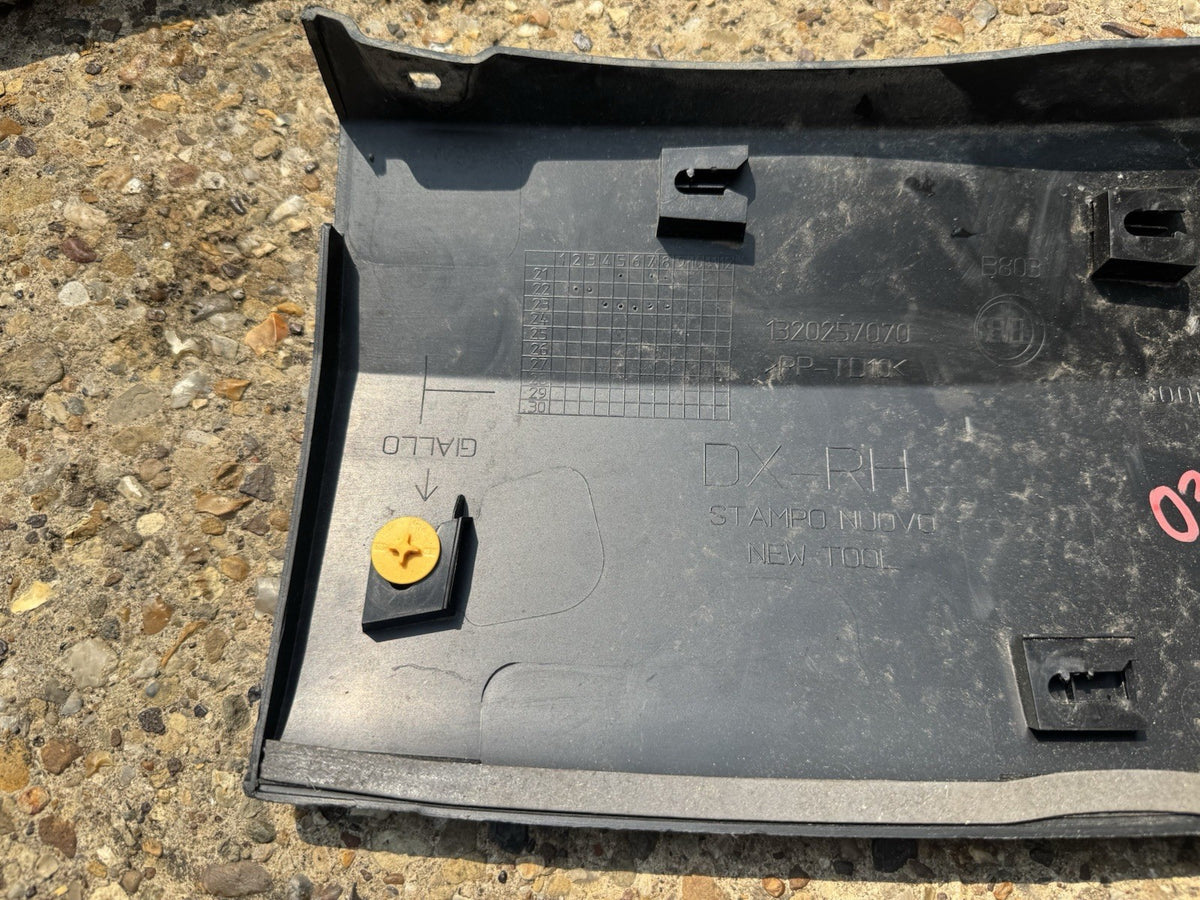 2021 on Fiat  Ducato  wheel arch strip fender front right upper genuine