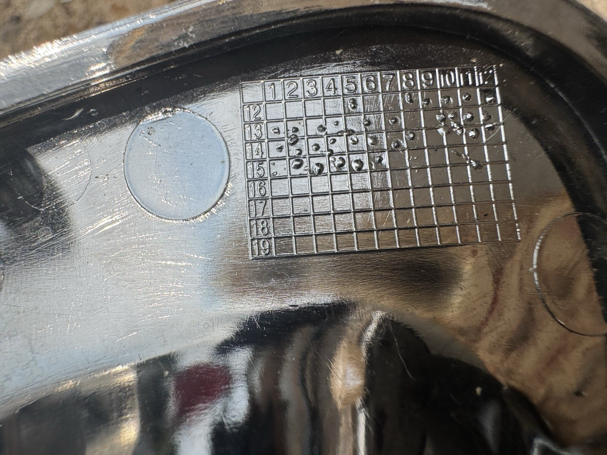 Peugeot 2008 Front left fog light grille 980252357 2012on
